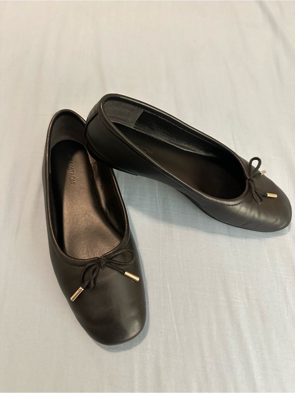 Black Ballet Flats